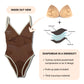Push-Up & Tummy Control One Piece (Not Ribbed)