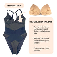 Push-Up & Tummy Control One Piece