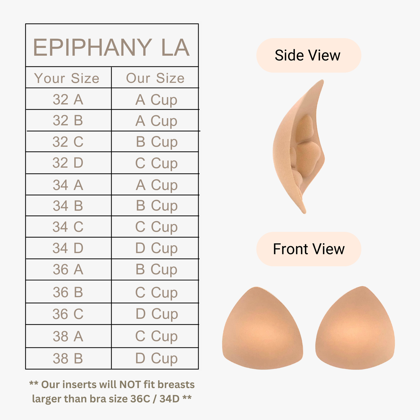 Original Triangular Inserts