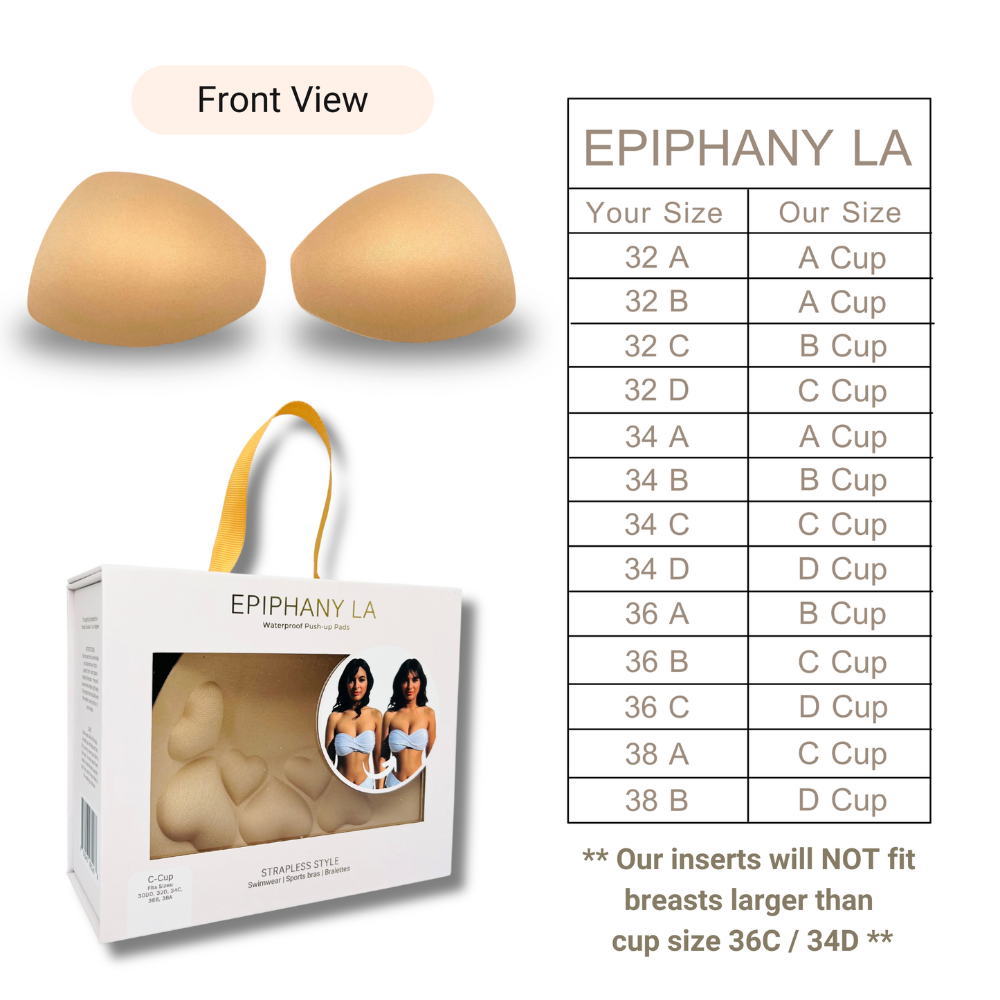 Strapless Style Inserts