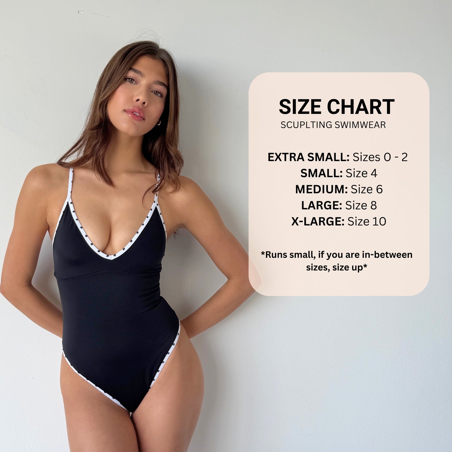 Push-Up & Tummy Control One Piece (Not Ribbed)