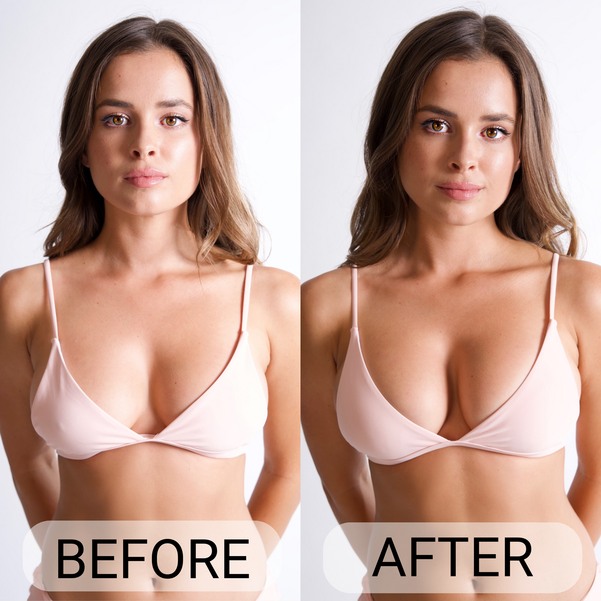Push up top swimsuit inserts
